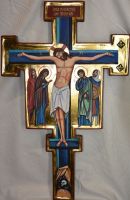 Nr.632.Ikona  Krzyża-wym.60-40cm